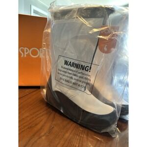 Sporto Ellen Waterproof Boots White Women's Size 9.5 New